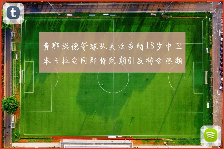 费耶诺德等球队关注多特18岁中卫本卡拉合同即将到期引发转会热潮