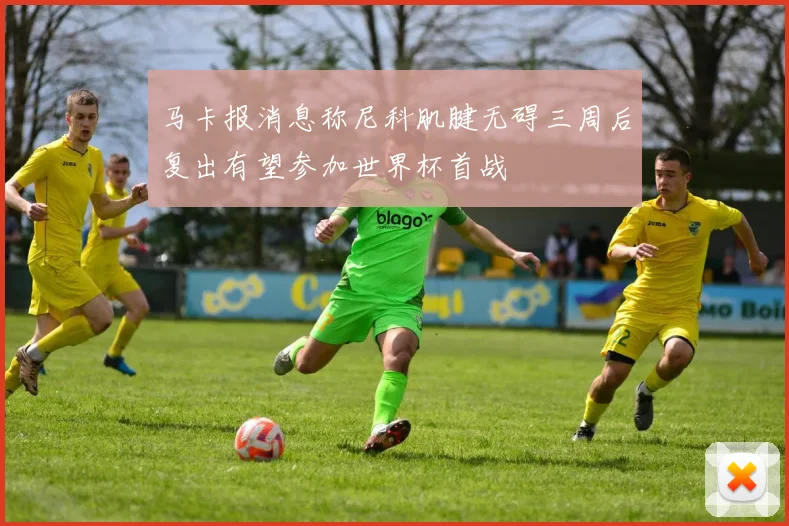马卡报消息称尼科肌腱无碍三周后复出有望参加世界杯首战
